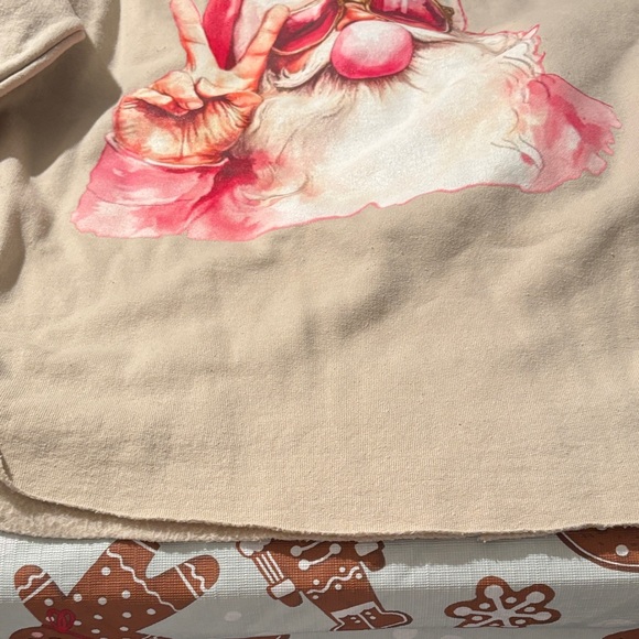 Santa Graphic Sweatshirt - Picture 2 of 4